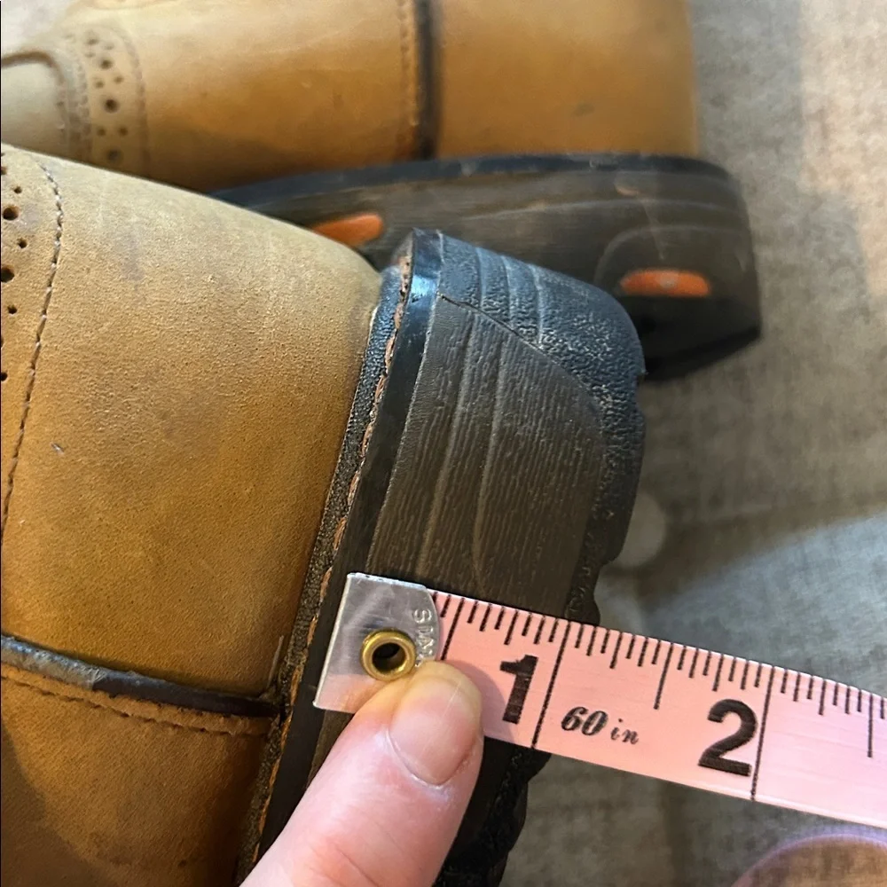 ARIAT BOYS WORKHOG PULL ON WESTERN BOOTS SZ 1